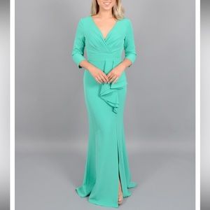 Eliza J Green Full Length Evening Gown Size 12